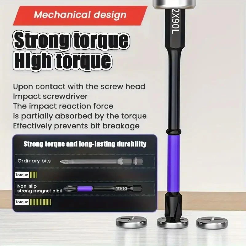 6 pieces Magnetic Shockproof Batch Bits - Image 4