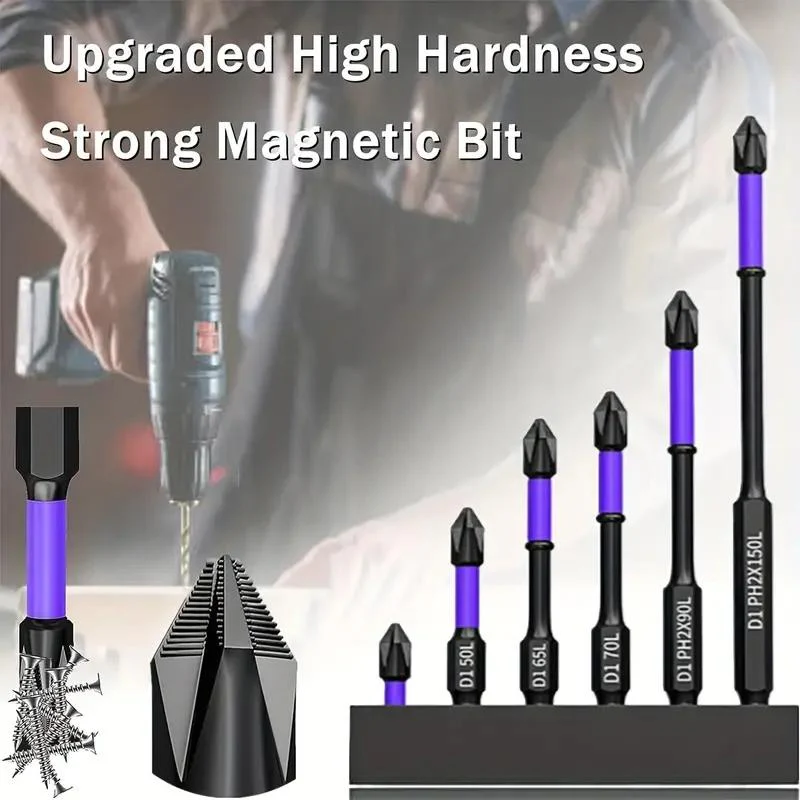 6 pieces Magnetic Shockproof Batch Bits - Image 5