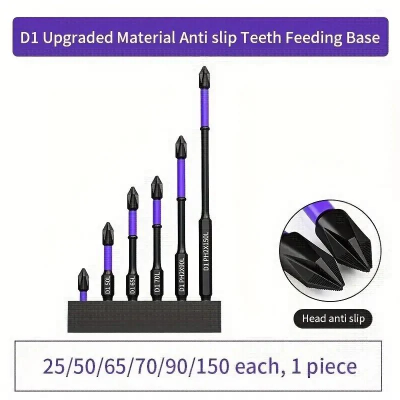 6 pieces Magnetic Shockproof Batch Bits - Image 9
