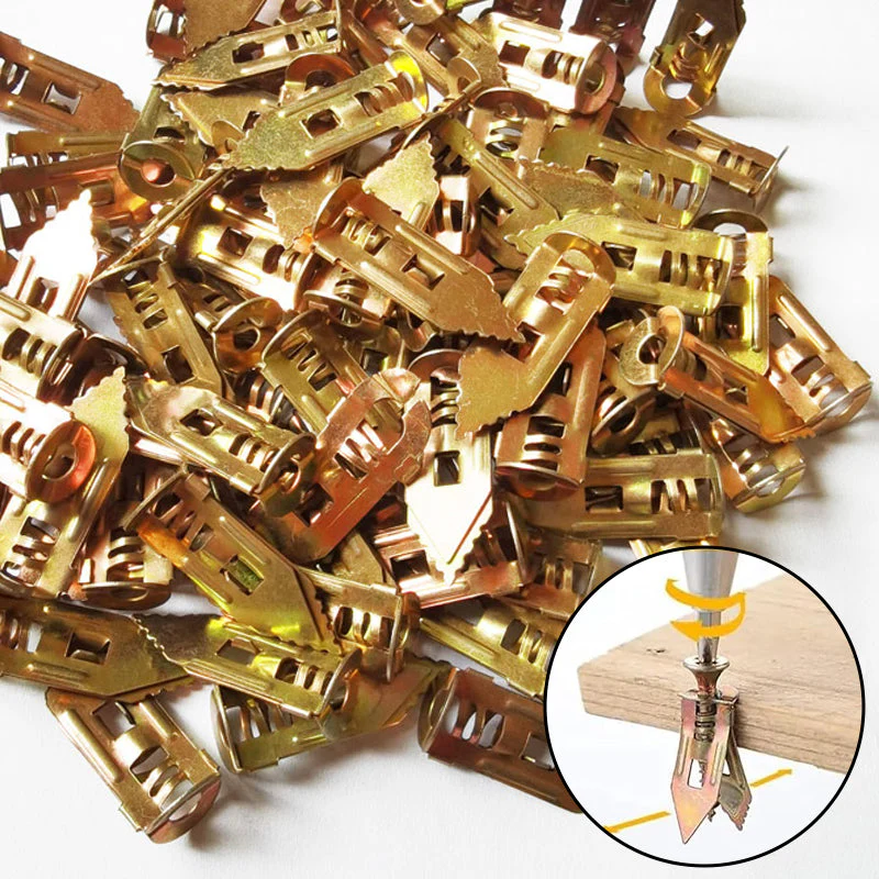 Drywall Expansion Anchors + High Strength Zinc Screws Kit (Pack of 100) - Image 11