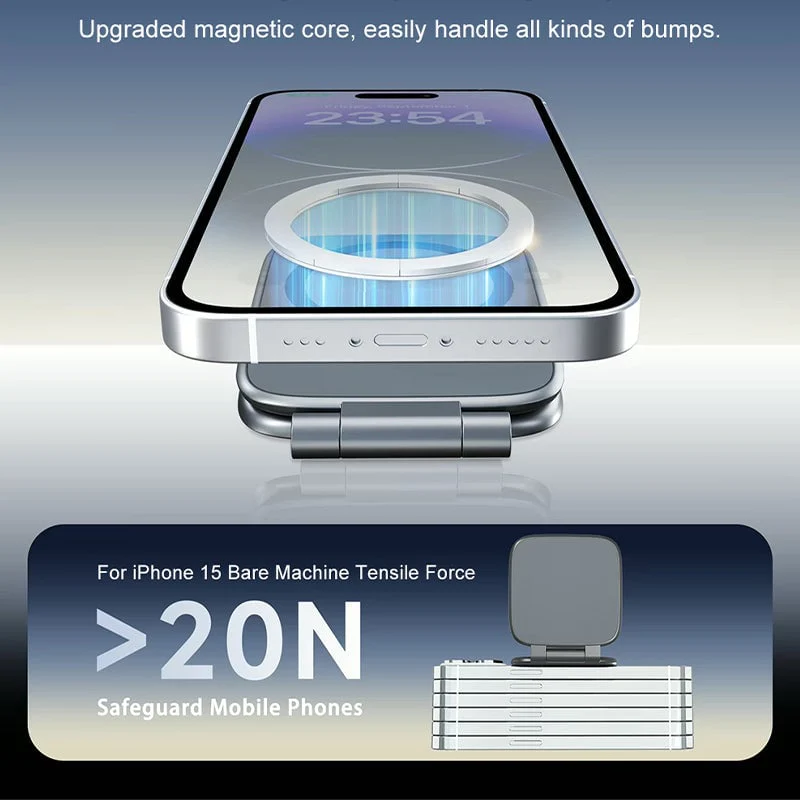 Foldable Magnetic Car Phone Mount - Image 10