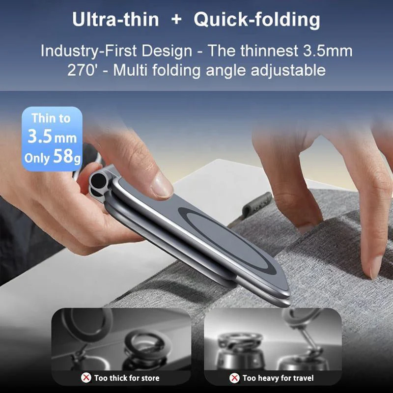 Foldable Magnetic Car Phone Mount - Image 8