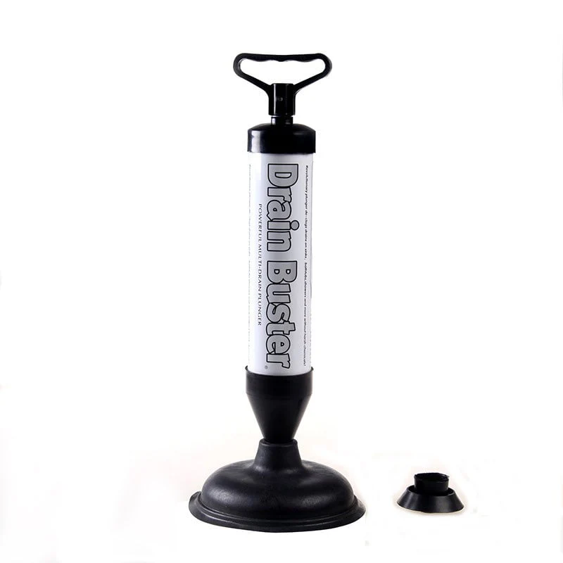 High-Pressure Toilet Plunger Set with Dual Suction Cups - Image 9