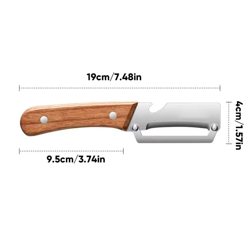 Kitchen Multi-Function Stainless Steel Thickened Fruit Peeler Knife - Image 11