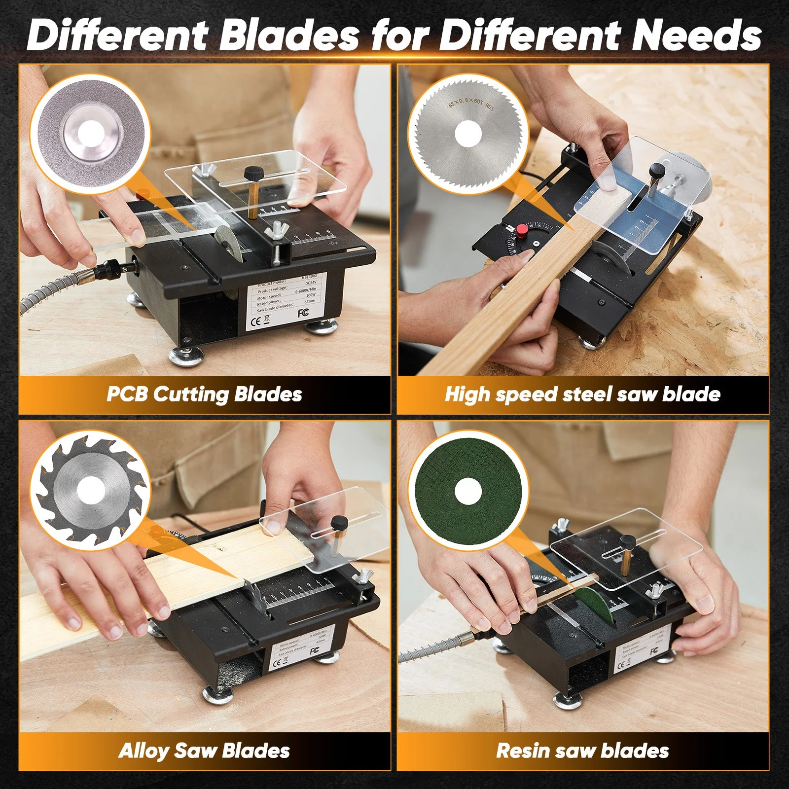 Mini Multifunctional Table Saw - Image 6
