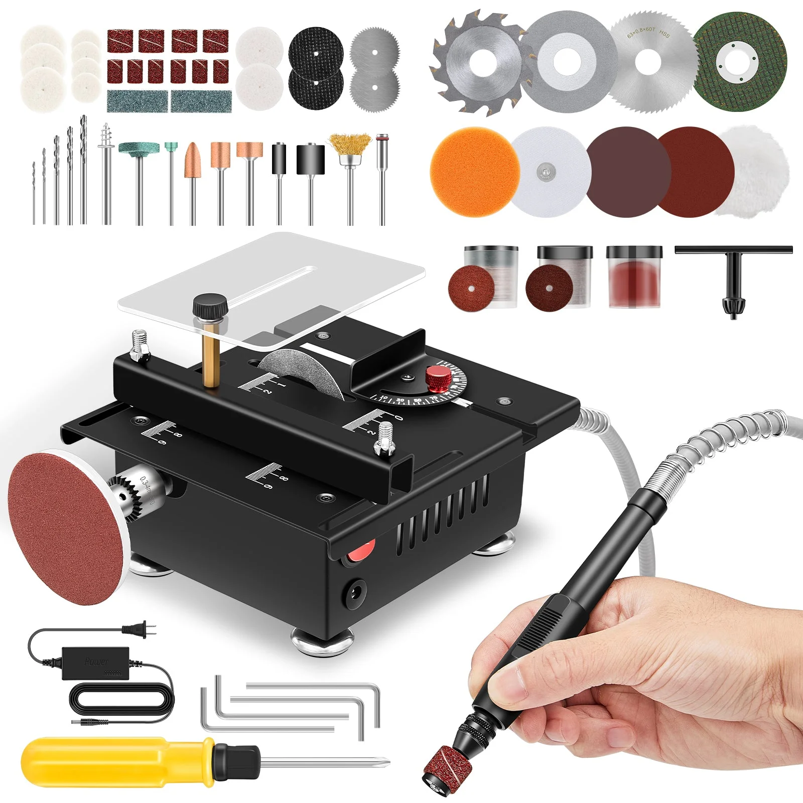 Mini Multifunctional Table Saw - Replacement Consumables Kit - Image 12