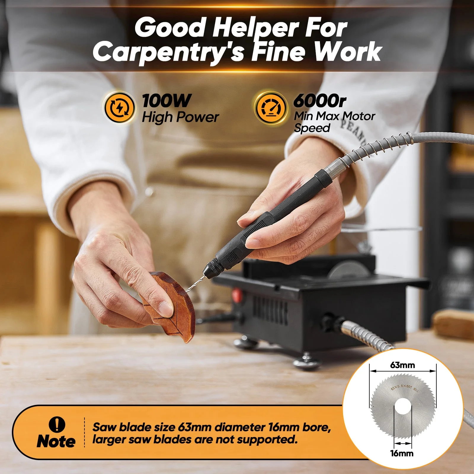 Mini Multifunctional Table Saw - Replacement Consumables Kit - Image 4