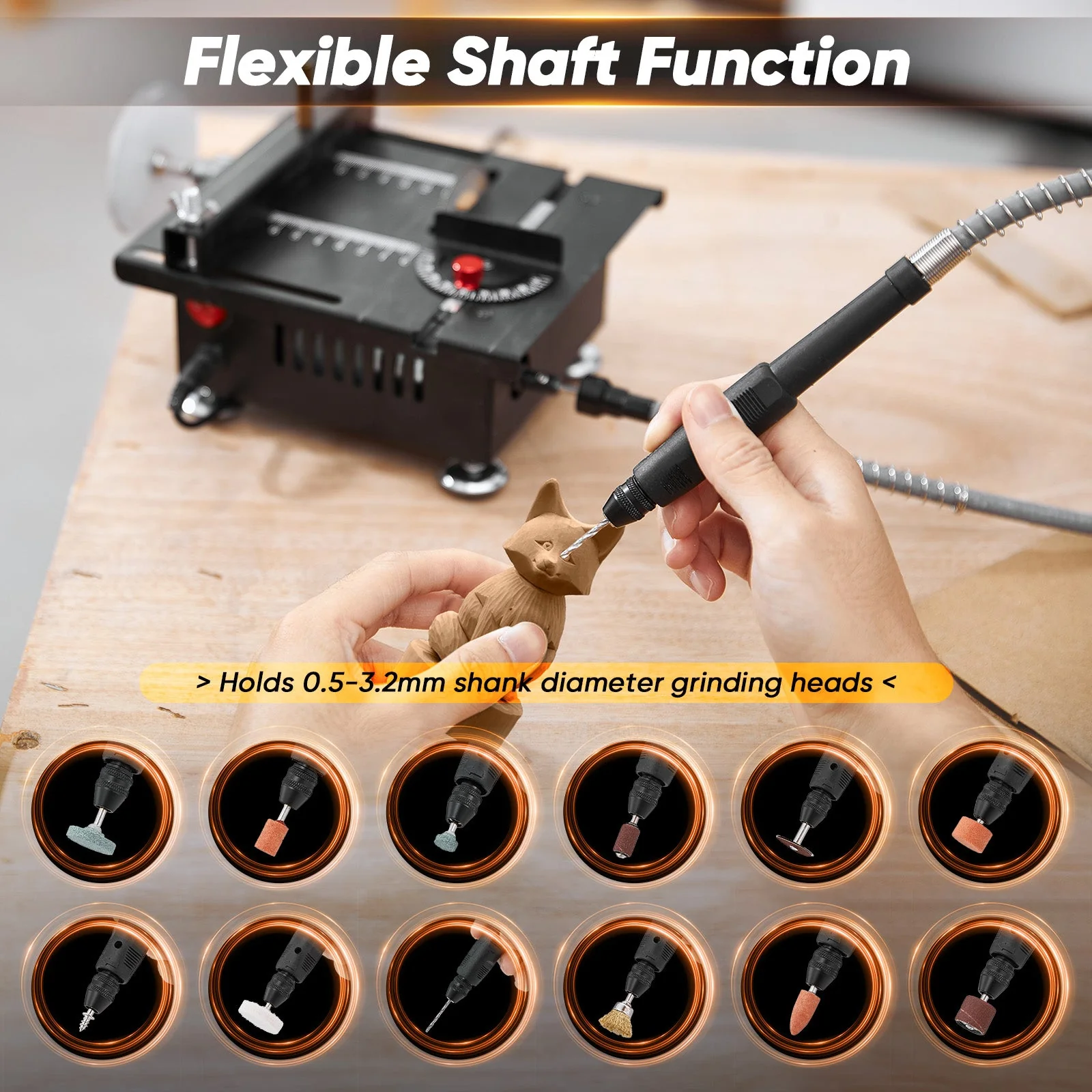 Mini Multifunctional Table Saw - Replacement Consumables Kit - Image 8