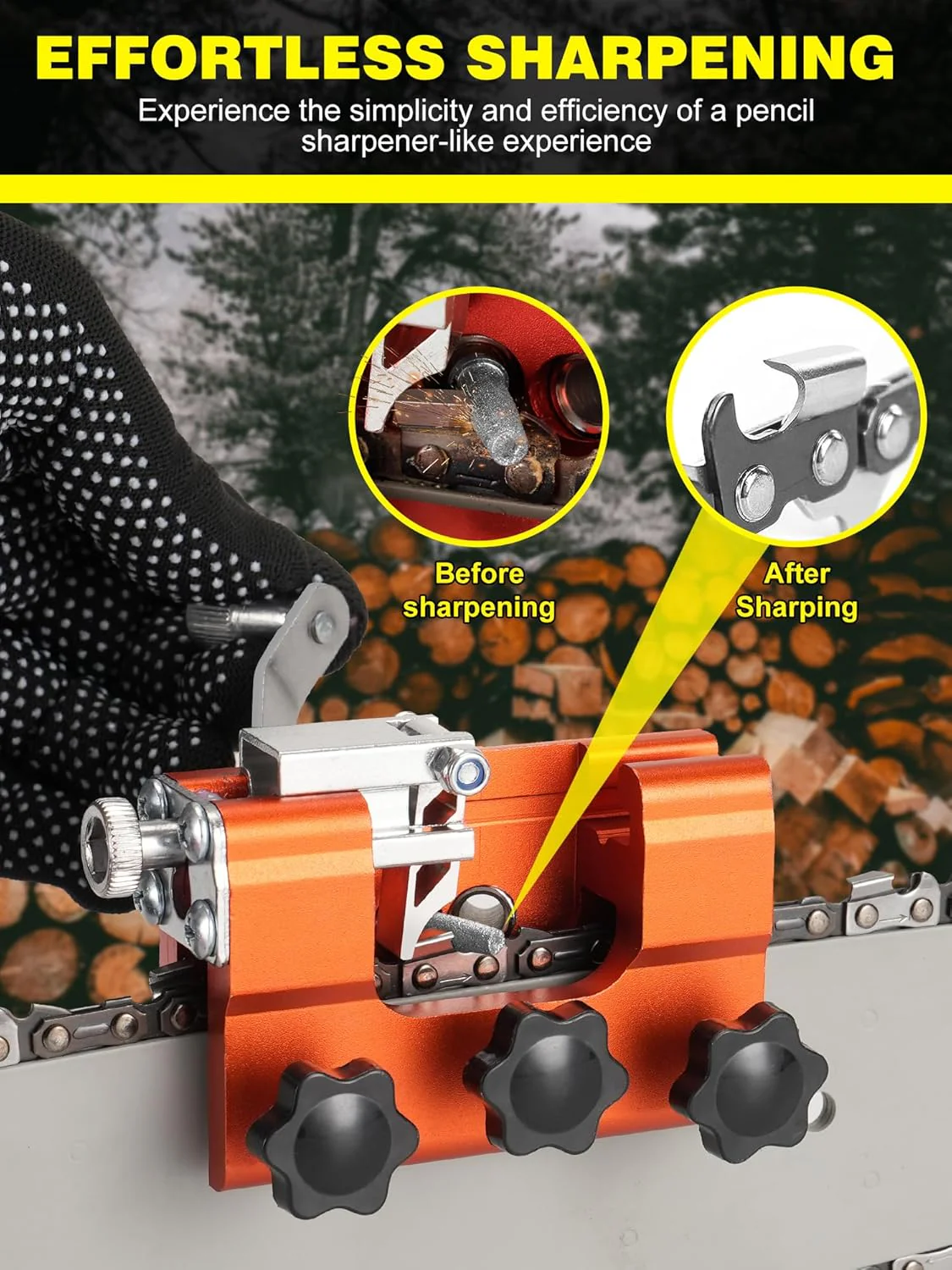 Multipurpose Portable Chain Saw Blade Sharpener - Image 6