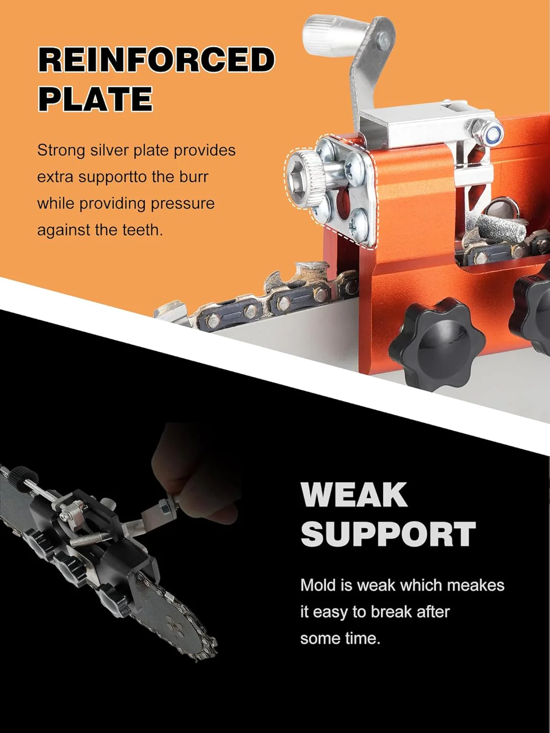 Multipurpose Portable Chain Saw Blade Sharpener - Image 8