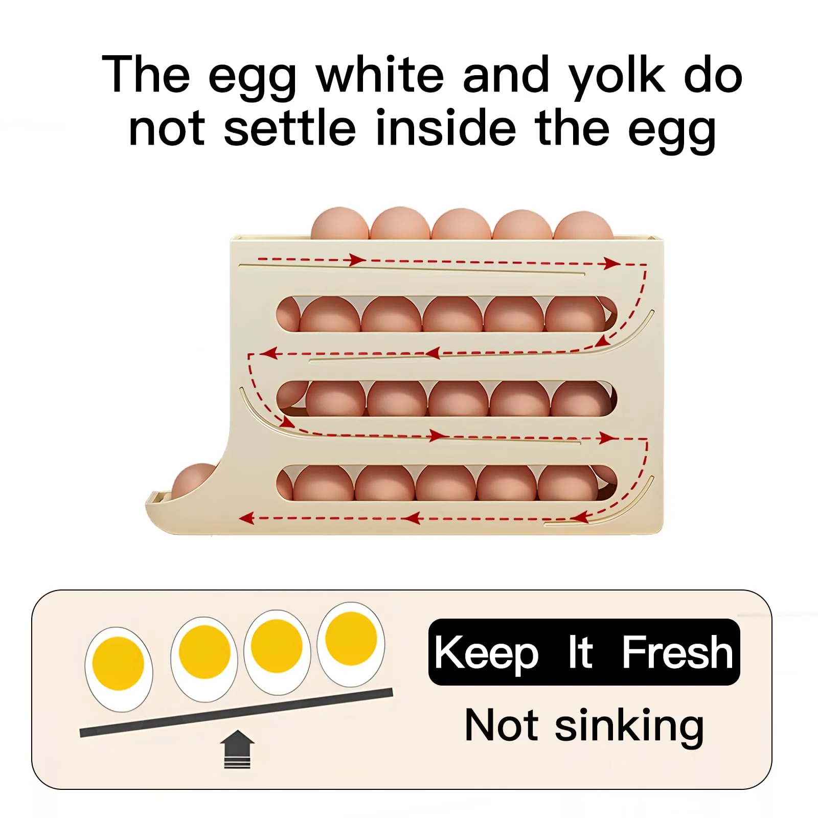Refrigerator Egg Storage Box - Image 3