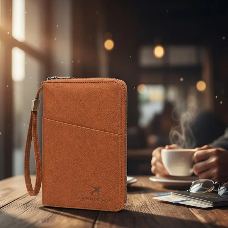 RFID Blocking Travel Passport Wallet - Image 10