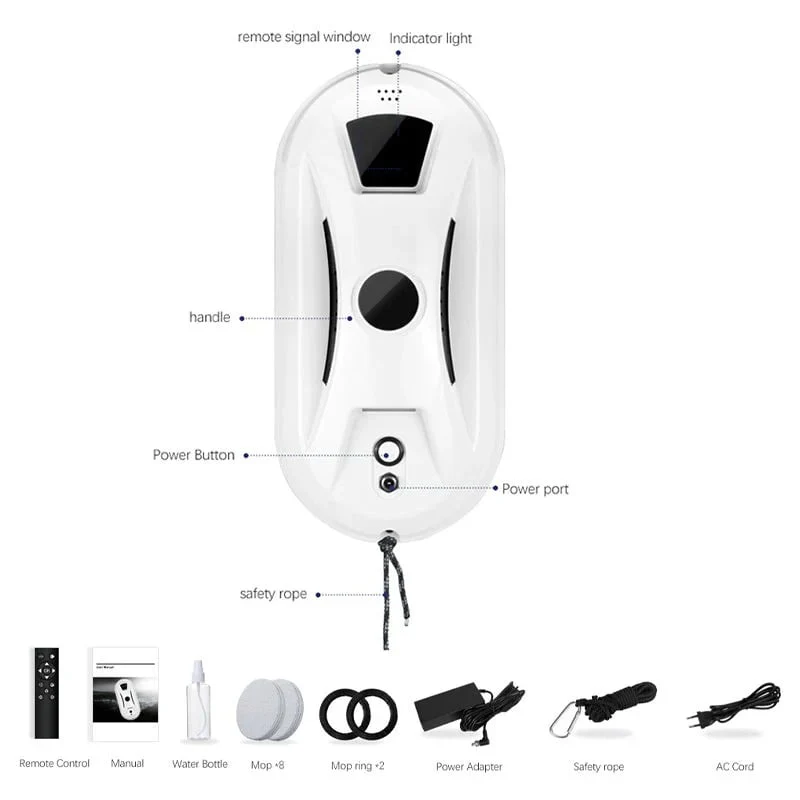 Sakerplus® Automatic Smart Window Cleaning Robot - Image 9