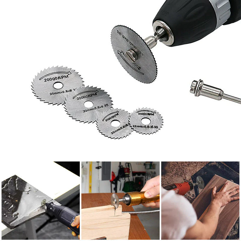 Set of 6 PCS Metal HSS Circular Saw Blade - Image 6